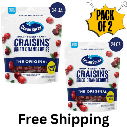 Ocean spray craisins - (2,